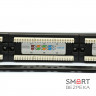 Патч-панель CMS 19" 24хRJ-45 UTP, кат. 5e c организатором кабеля