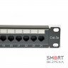 Патч-панель CMS 19" 24хRJ-45 UTP, кат. 5e з організатором кабелю