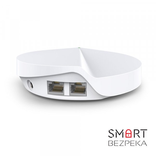 Домашняя Mesh Wi-Fi система TP-LINK DECO M5 AC1300 1xGE LAN 1xGE WAN MU-MIMO (DECO-M5-1-PACK)
