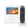 Комплект відеодомофона BCOM BD-480 White Kit: відеодомофон 4" і відеопанель