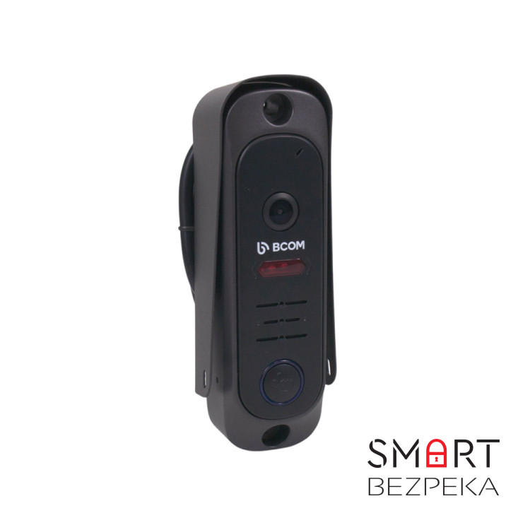 Комплект відеодомофона BCOM BD-480 White Kit: відеодомофон 4" і відеопанель