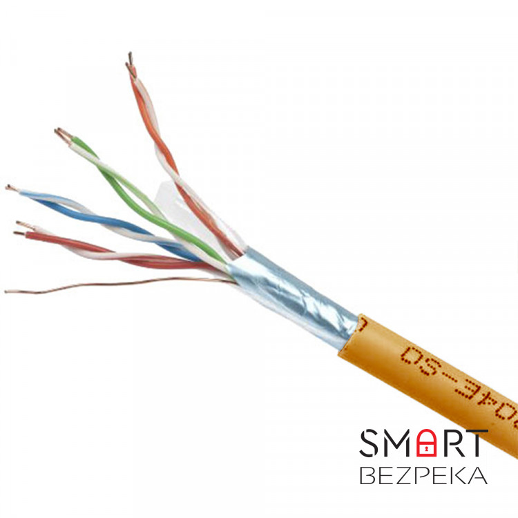 Кабель УкрПожКабель КПВЭ-HF ВП (100) 4х2х0,51 LSOH (FTP-cat 5E LSOH) (1 метр)