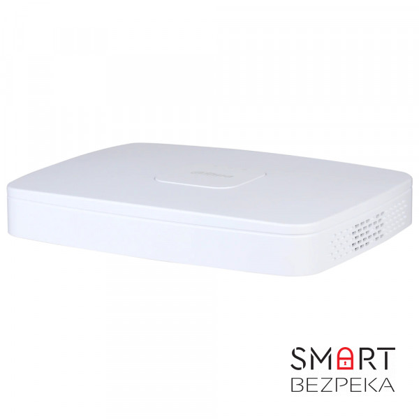 IP-видеорегистратор 8-канальный c PoE Dahua DHI-NVR2108-8P-I2 c AI функциями для систем видеонаблюдения