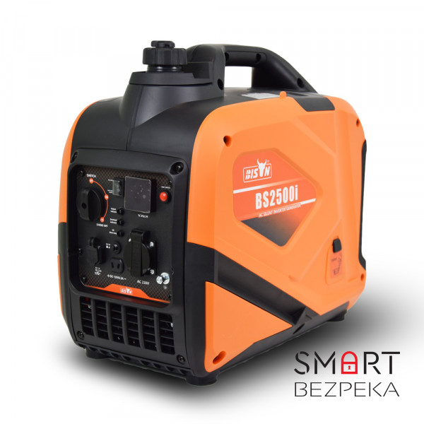 Інверторний бензиновий генератор BISON BS2500I максимальна потужність 2.2 кВт