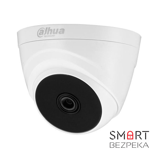 HDCVI видеокамера Dahua HAC-T1A11P 2.8mm для системы видеонаблюдения