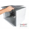 Шафа серверна Hypernet 7U 540 x 400 WMNC-40-7U-SOHO-FLAT для мережевого обладнання