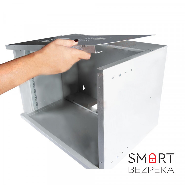 Шафа серверна Hypernet 7U 540 x 400 WMNC-40-7U-SOHO-FLAT для мережевого обладнання