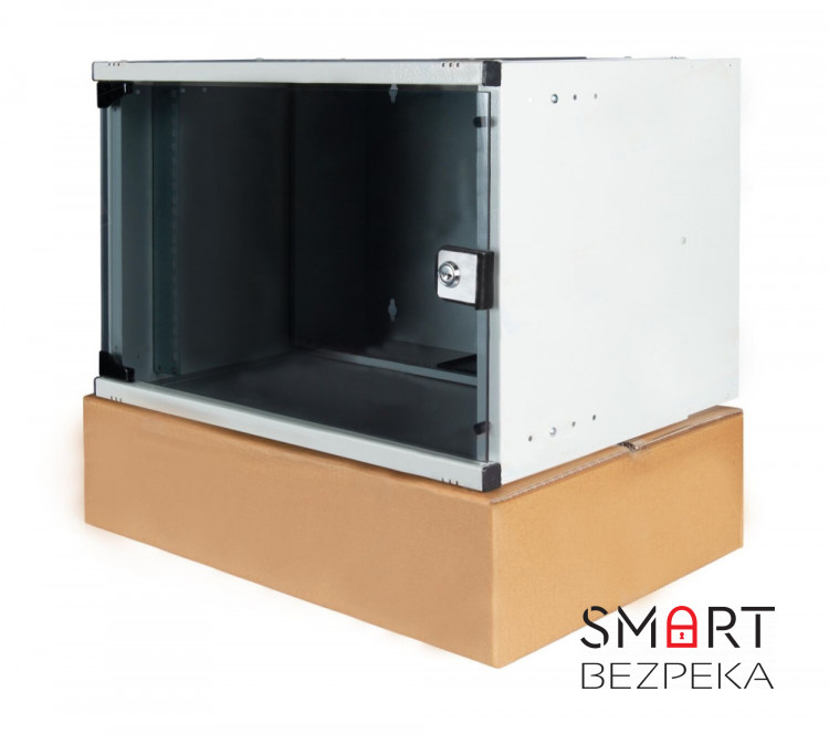 Шафа серверна Hypernet 7U 540 x 400 WMNC-40-7U-SOHO-FLAT для мережевого обладнання
