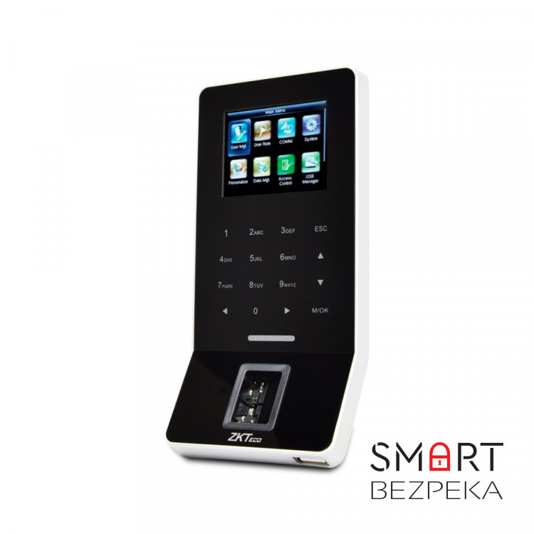 Біометричний термінал ZKTeco F22 ID ADMS зі зчитувачем відбитку пальця і EM-Marine карт