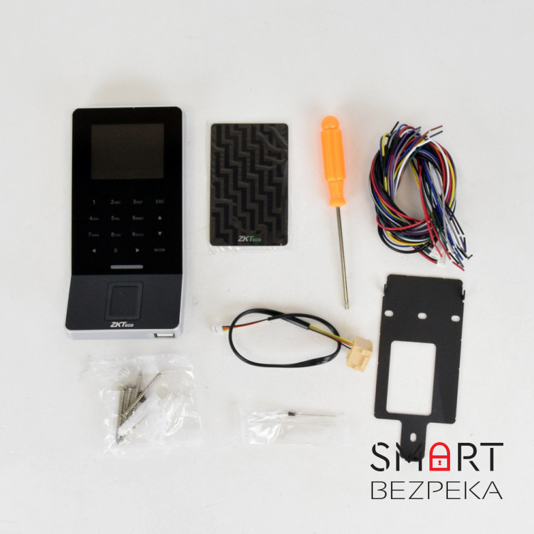 Биометрический терминал ZKTeco F22 ID ADMS со считывателем отпечатка пальца и EM-Marine карт