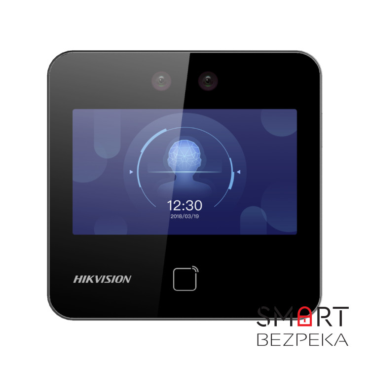 Термінал розпізнавання облич Hikvision DS-K1T343MWX зі зчитувачем карток Mifare