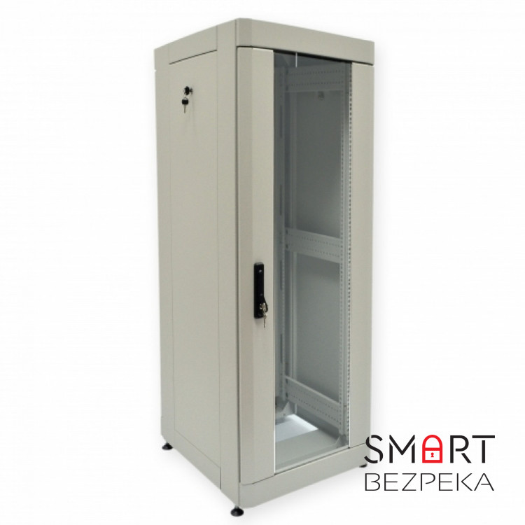 Шафа серверна CMS 42U 610 х 675 UA-MGSE4266MG посилена для мережевого обладнання