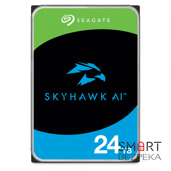 Жесткий диск 24TB Seagate SkyHawk AI ST24000VE002 для видеонаблюдения