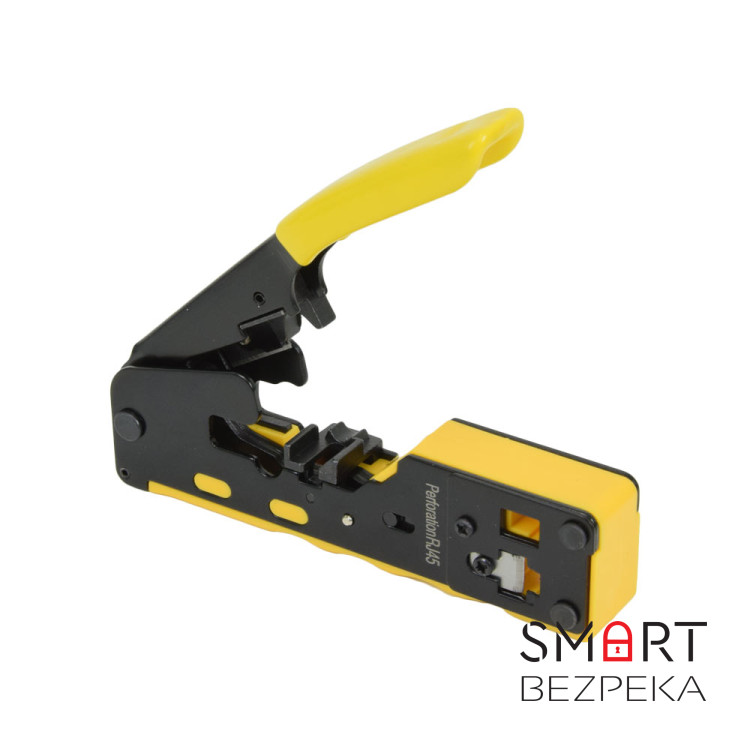 Инструмент AT-6088 для обжима RJ45 с зачисткой кабеля и резаком