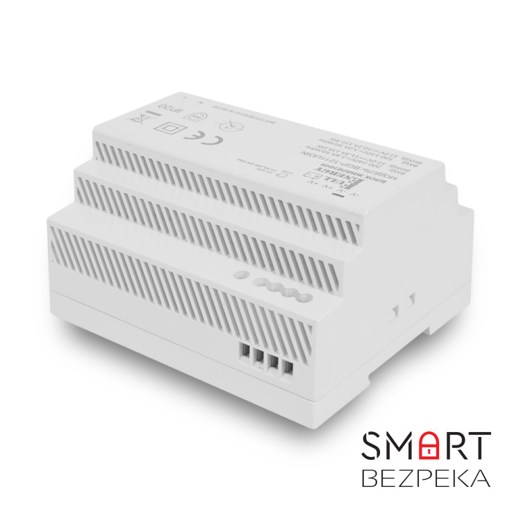 Блок живлення Full Energy BGP-1211UDIN 12 В / 11.3 А (10.2 А) для кріплення на DIN рейку