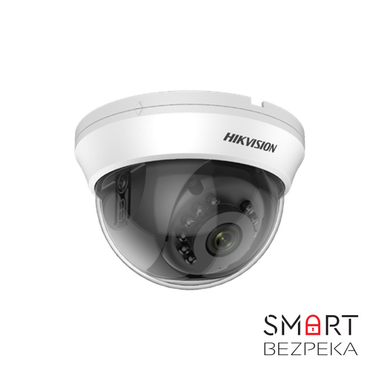 Комплект видеонаблюдения Hikvision на 4 видеокамеры 5Мп внутренний аналоговый