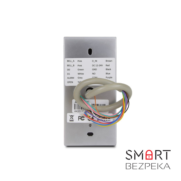 Кодовая клавиатура ATIS AK-601W-T металлическая влагозащищенная с поддержкой Tuya Smart