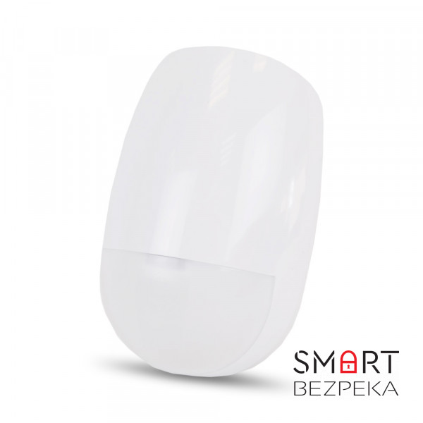 Бездротовий ІЧ+НВЧ датчик руху Hikvision DS-PDD12P-EG2-WE AX PRO з імунітетом до тварин