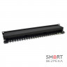 Патч-панель CMS 19" 24xRJ-45 FTP, кат. 5e з огранізатором кабелю