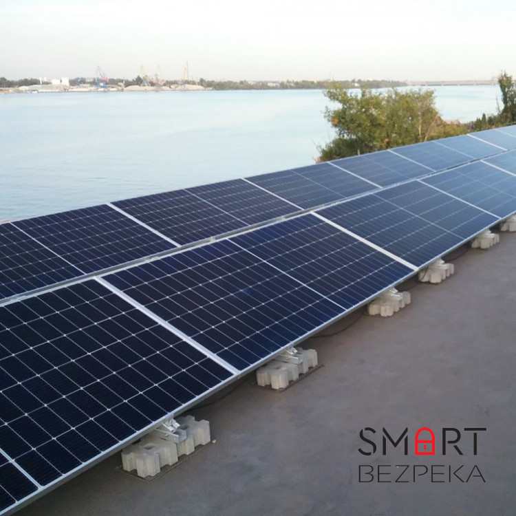 Монтажний набір (12 модулів, баластна система з кутом нахилу 15)