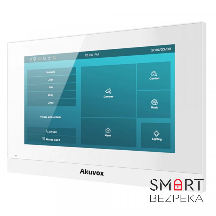 IP-відеодомофон 7" Akuvox C313N white