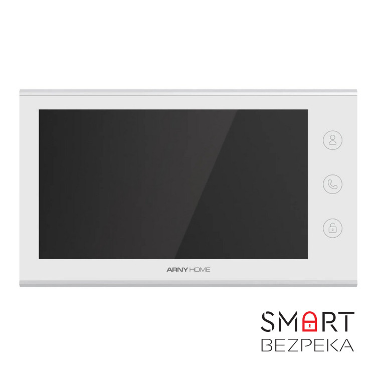 Видеодомофон 7" Arny AVD-731A (2Mpx) с Wi-Fi, White