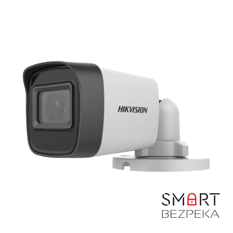 Комплект відеоспостереження Hikvision на 4 вуличні відеокамери 5Мп аналоговий
