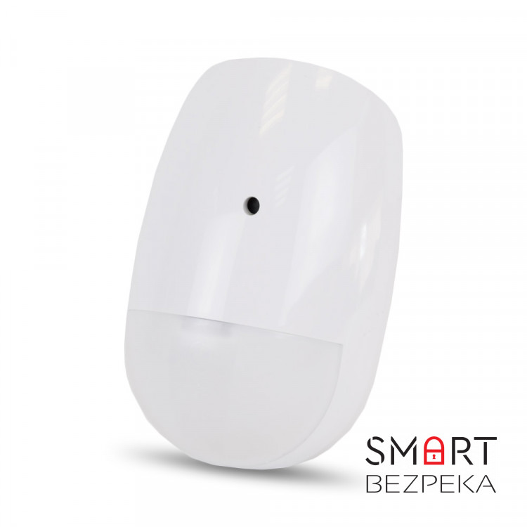 Бездротовий комбінований датчик руху і розбиття скла Hikvision DS-PDPG12P-EG2-WE AX PRO