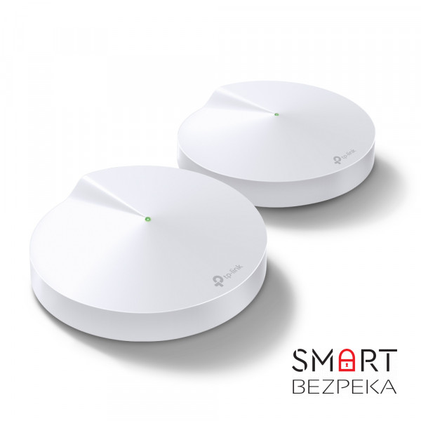 Домашняя Mesh Wi-Fi система TP-LINK DECO M5 2PK AC1300 1xGE LAN 1xGE WAN MU-MIMO (DECO-M5-2-PACK)