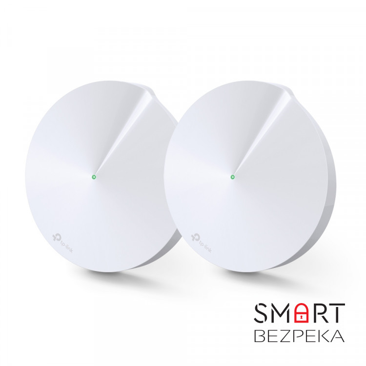 Домашняя Mesh Wi-Fi система TP-LINK DECO M5 2PK AC1300 1xGE LAN 1xGE WAN MU-MIMO (DECO-M5-2-PACK)