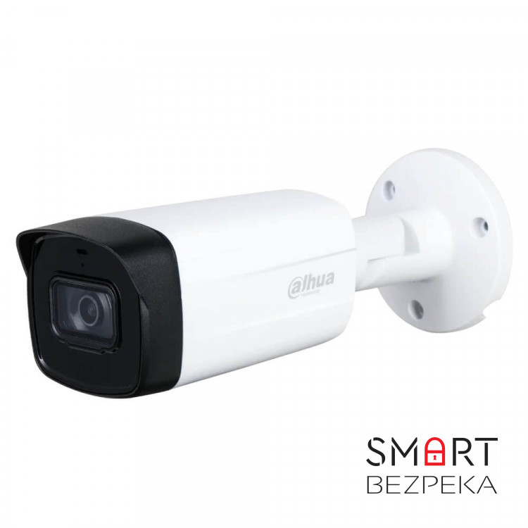 HDCVI відеокамера 2 Мп Dahua DH-HAC-HFW1231TMP-I8-A (2.8 мм) з вбудованим мікрофоном для системи відеоспостереження
