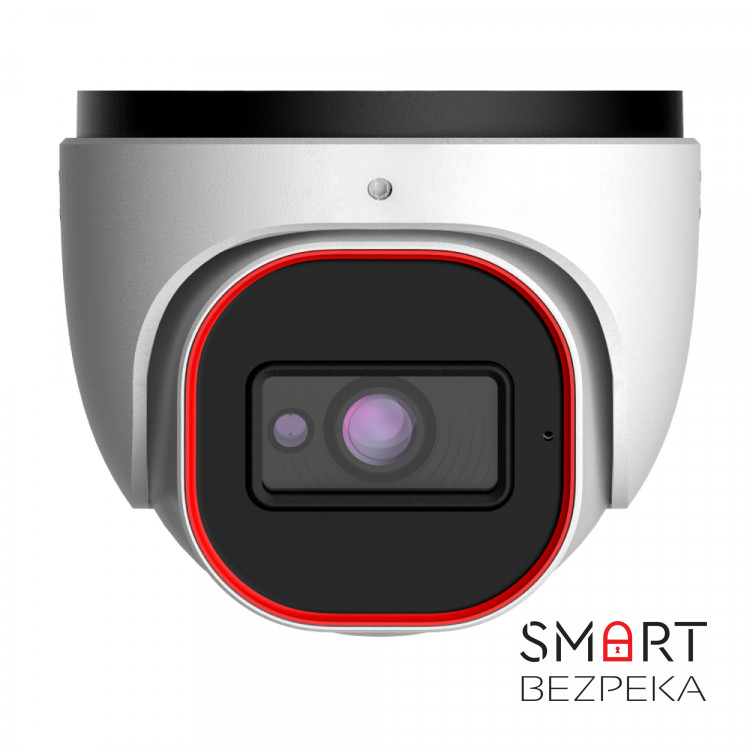 IP-відеокамера 2 Мп Provision-ISR DI-320IPSN-28-V4 (2.8 мм) з вбудованим мікрофоном і відеоаналітикою для системи відеонагляду