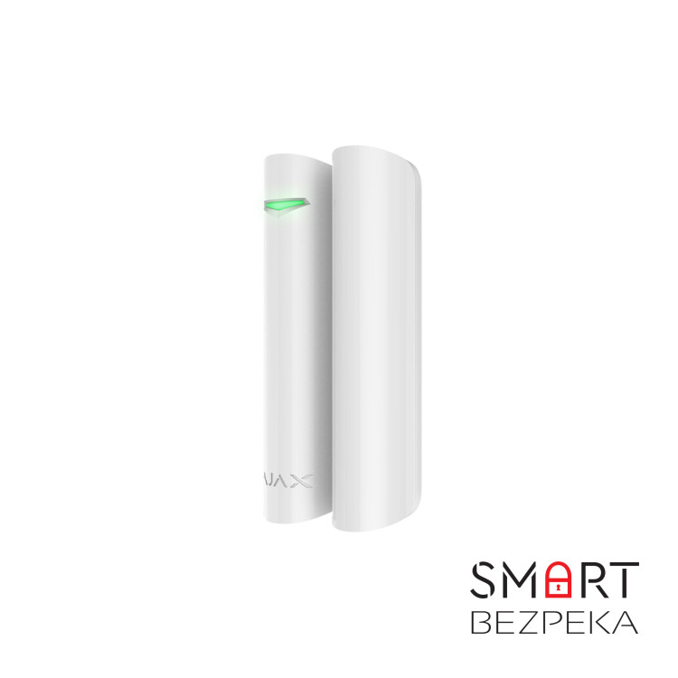 Комплект бездротової сигналізації Ajax StarterKit Cam Plus white + FirePtotect Plus white