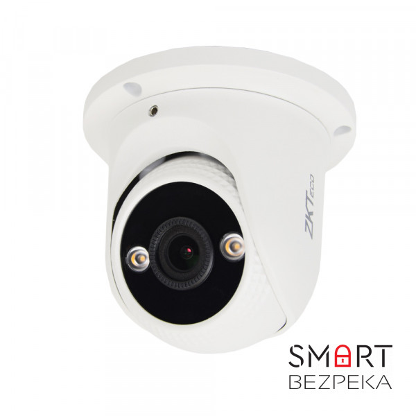 IP-відеокамера 2 Мп ZKTeco ES-852T11C-C з детекцією облич для системи відеонагляду