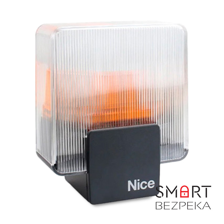 Сигнальна лампа Nice ELAC 230В з вбудованою антеною для воріт та шлагбаумів