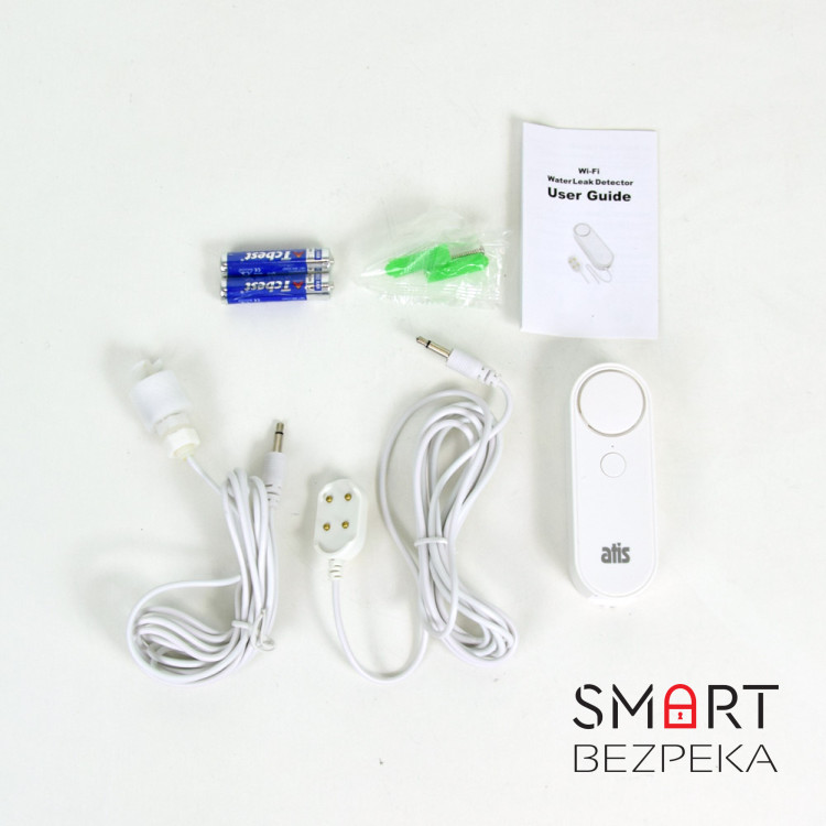 Датчик протечки воды ATIS-700N-T с поддержкой Tuya Smart и Wi-Fi