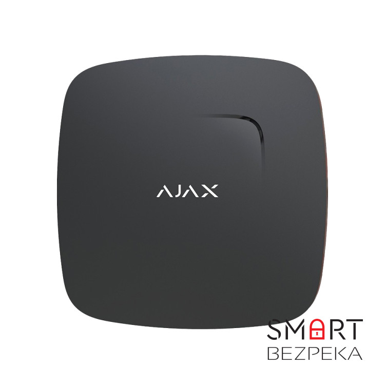 Комплект бездротової сигналізації Ajax StarterKit Cam Plus black + FirePtotect Plus black