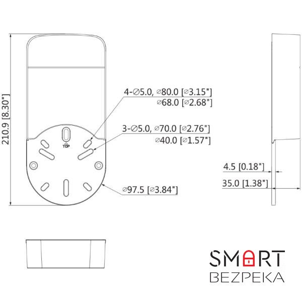 Распределительная коробка Dahua PFA12A