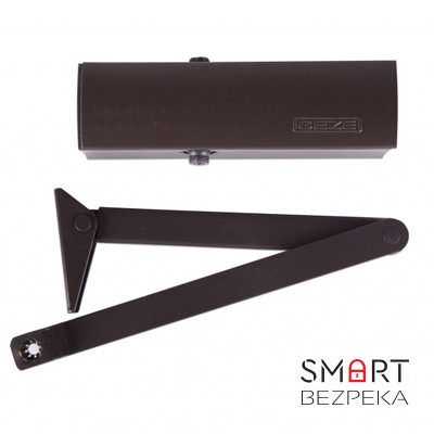 Дотягувач Geze TS-2000 V BC з колінною тягою (коричневий)