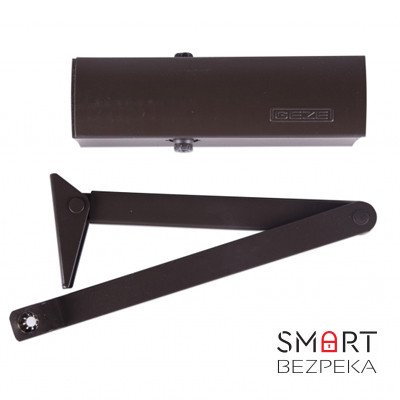 Дотягувач Geze TS-2000 V BC з колінною тягою (коричневий)