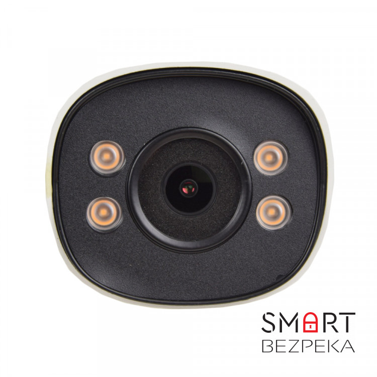 IP-відеокамера 2 Мп ZKTeco BS-852T11C-C з детекцією облич для системи відеонагляду