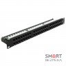 Патч-панель Hypernet 48 портів UTP кат.5е 19" PP-KUTP48-1U з утримувачем кабелю
