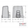 Автоматика для откатных ворот BFT DEIMOS ULTRA BT A600 KIT комплект