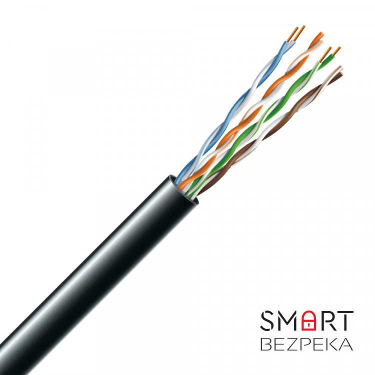 Кабель вита пара UTP CAT5e Dahua DH-PFM920-5EU зовнішній 305 м (0.5 мм)