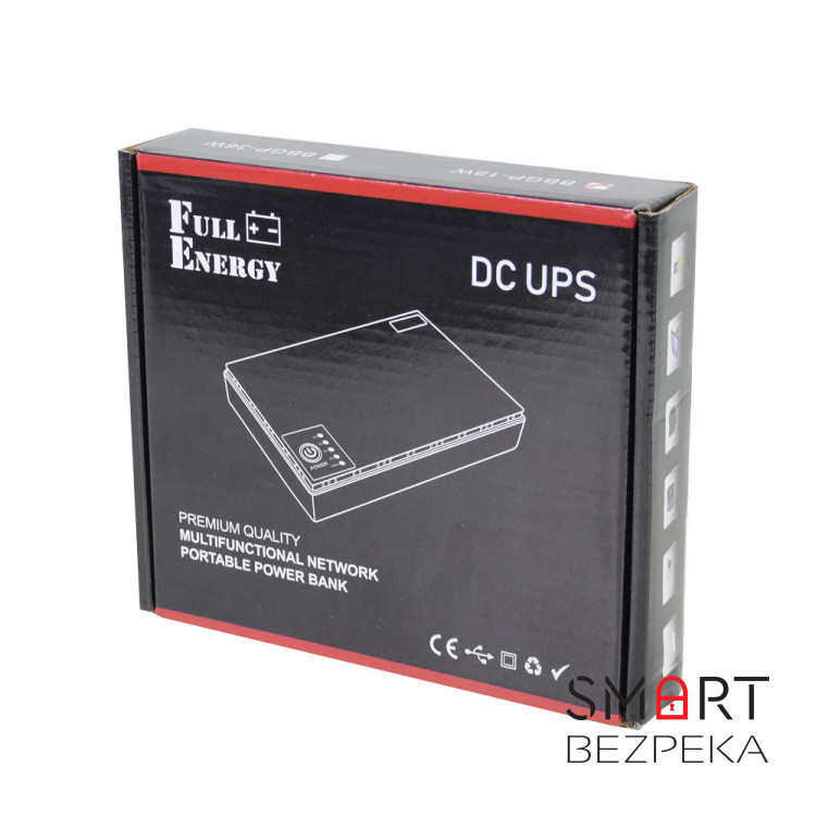 Джерело безперебійного живлення Full Energy BBGP-36W Mini UPS для Wi-Fi роутера