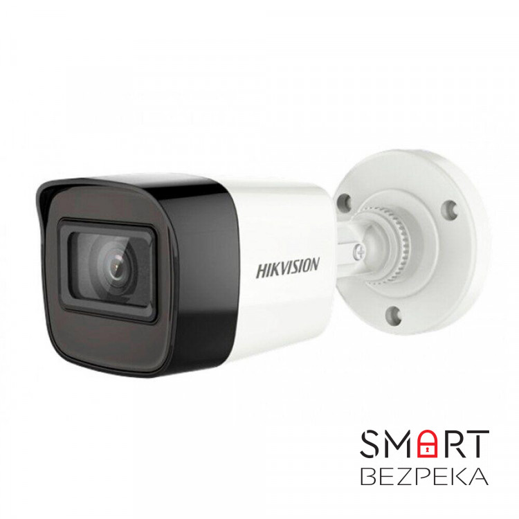 HD-TVI видеокамера 5 Мп Hikvision DS-2CE16H0T-ITFS (3.6mm) со встроенным микрофоном для системы видеонаблюдения