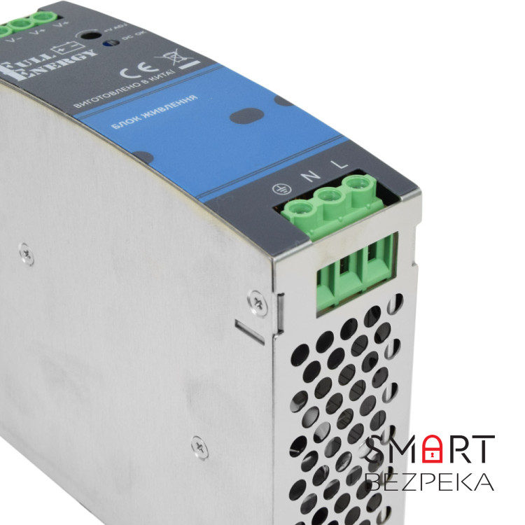 Блок живлення Full Energy BGM-245UDIN 24 В / 5 А для кріплення на DIN рейку