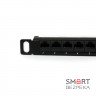 Патч-панель Hypernet 24 порти UTP 0.5U кат. 5е 19" PP-UTP24-WMR-05U