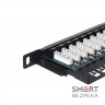 Патч-панель Hypernet 24 порта UTP 0.5U кат. 5е 19" PP-UTP24-WMR-05U