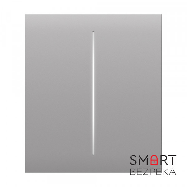 Кнопка Ajax CenterButton (2-gang) fog для двоклавішного вимикача